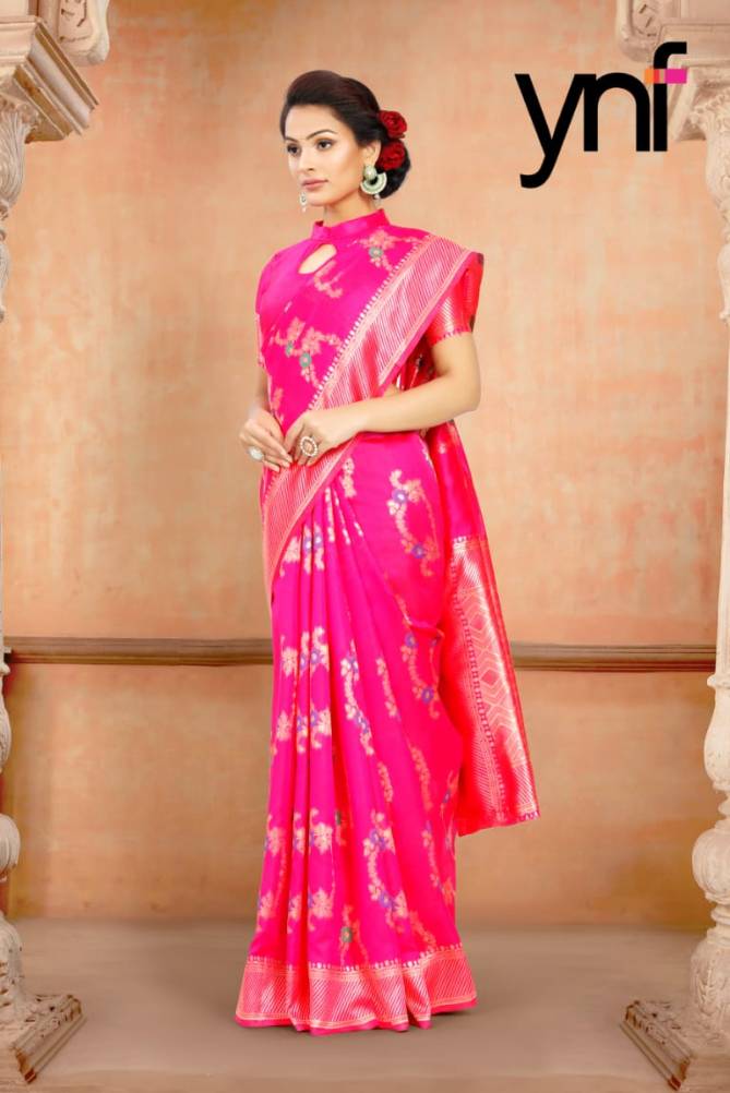 Ynf Vidhushree Festive Wear Poly Silk Designer Fancy Saree Collection